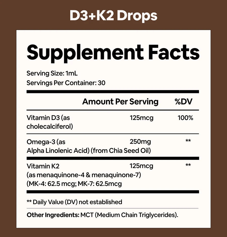 D3 + K2 Drops