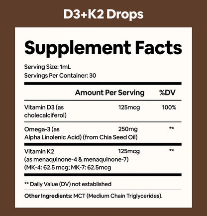 D3 + K2 Drops