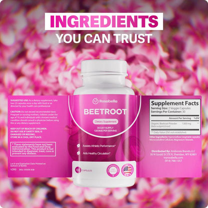 Organic Beetroot Capsules