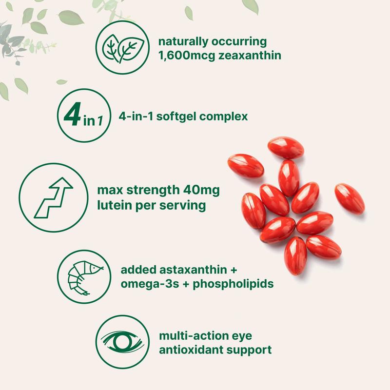 Lutein & Zeaxanthin 7-in-1 Eye Healing Formula